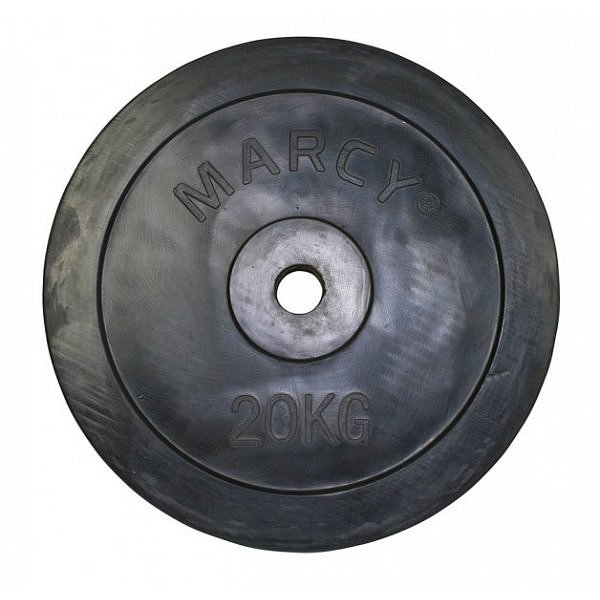 Marcy kotouč pogumovaný Rubber Plate 20.0kg, Singl