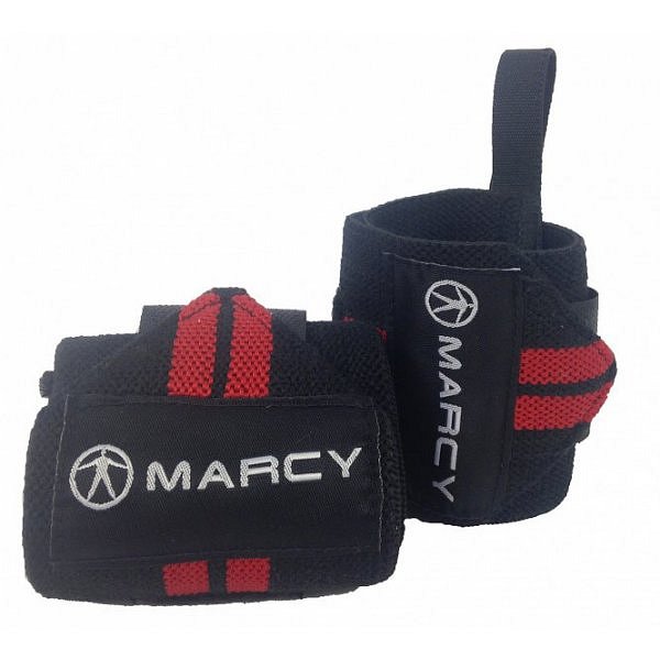 Marcy Wrist Wraps Red, Pair