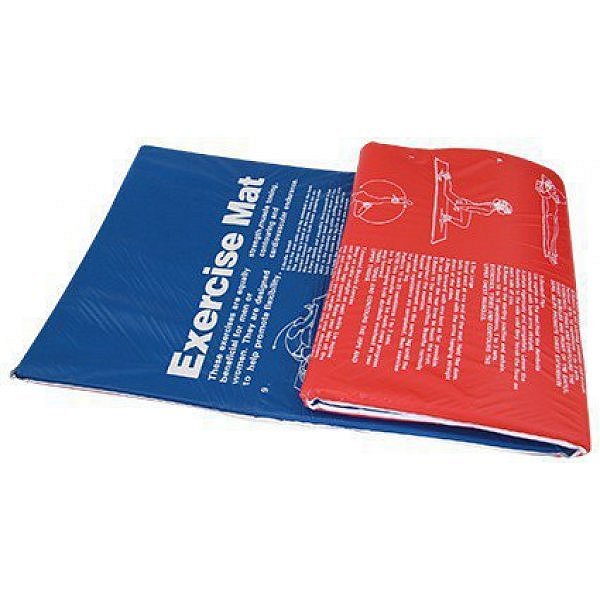 Podložka na cvičení TUNTURI PVC modro/červená 180 x 60 x 2,5 cm